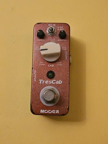 Mooer TresCab Cabinet Simulator  beschikbaar voor biedingen