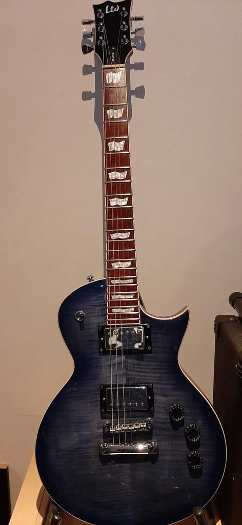 LTD EC 256 cobalt blue, Muziek en Instrumenten, Snaarinstrumenten | Gitaren | Elektrisch, Zo goed als nieuw, Solid body, Overige merken