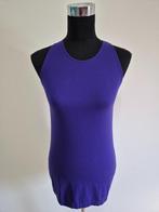 Top120 - Paars aansluitend Wolford hemdje maat L (1), Kleding | Dames, Ophalen of Verzenden, Zo goed als nieuw, Paars, Zonder mouw