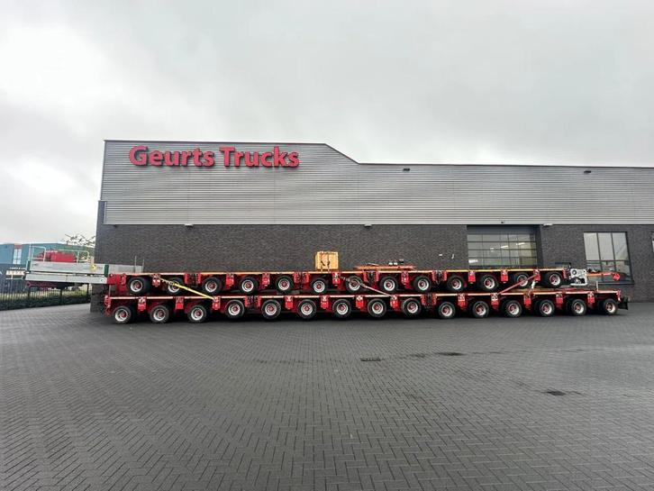 Goldhofer THP/ MT/ ST 28 HYDRAULIC AXLES WITH 2X GOOSNECK, 2, Auto's, Vrachtwagens, Bedrijf, Aanhangers en Opleggers, Overige brandstoffen