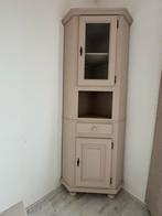 Beige Grenen Hoekkast - Zo Goed Als Nieuw, Ophalen, 200 cm of meer, 50 tot 100 cm, Zo goed als nieuw