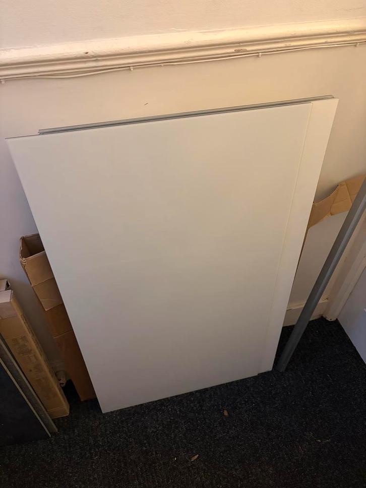 IKEA PAX deuren: 4x FÄRVIK & 4x AULI, Huis en Inrichting, Kasten | Kledingkasten, Zo goed als nieuw, Minder dan 100 cm, Ophalen