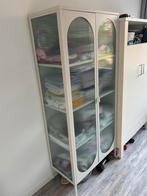 Wandkast / opbergkast / Wehkamp Home vitrinekast Monroe, Huis en Inrichting, Ophalen, 50 tot 100 cm, Zo goed als nieuw, 150 tot 200 cm