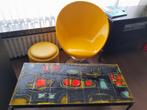 Vintage brutalist tafel belarti, Ophalen, Huis en Inrichting