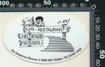 Sticker: Cafe Restaurant Heldense Bossen - Helden, Ophalen of Verzenden, Zo goed als nieuw, Bedrijf of Vereniging