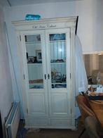 Vitrinekast, Gebruikt, Met deur(en), Landelijk, 150 tot 200 cm