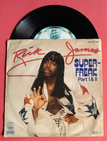🎃Rick James - Super freak P1&2 (Zeldzaam DE*) beschikbaar voor biedingen