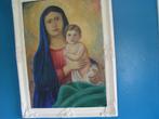 Prachtig Schilderstuk Maria met Kindje, Antiek en Kunst, Kunst | Schilderijen | Klassiek, Ophalen