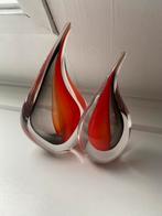 Glazen Druppel Objecten - Set van 2 - Handgeblazen Design, Antiek en Kunst, Antiek | Glas en Kristal, Ophalen