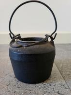 Antieke gietijzeren au bain-marie lijmpot, Ophalen of Verzenden