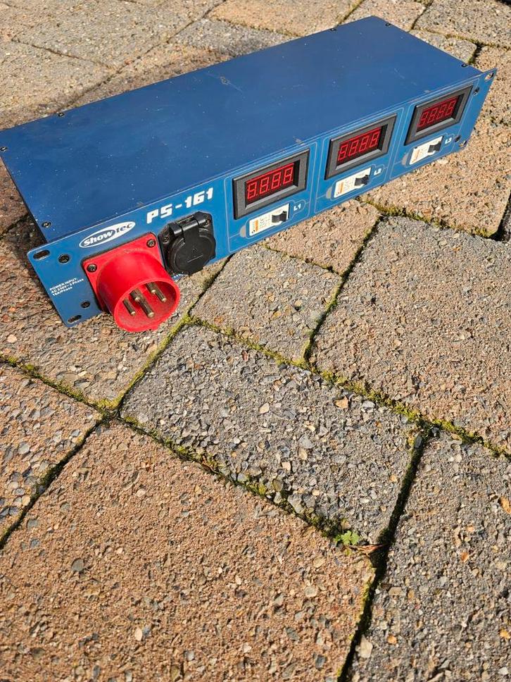 Showtec PS-16I Power Distributie met stroomkabel., Muziek en Instrumenten, Overige Muziek en Instrumenten, Gebruikt, Ophalen