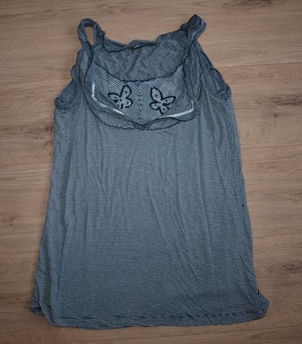 Didi Zwarte Jurk met Bloemprint (M), Kleding | Dames, Jurken, Gedragen, Maat 38/40 (M), Zwart, Knielengte, Ophalen of Verzenden