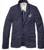 Scotch & Soda katoen/linnen colbert maat XXL/54, Blauw, Nieuw, Overige maten, Ophalen of Verzenden