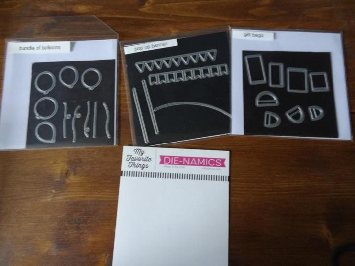 set 1 snijmallen van my favorite things, Hobby en Vrije tijd, Kaarten | Zelf maken, Zo goed als nieuw, Pons of Mal, Overige thema's