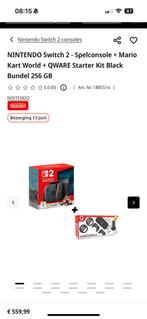 Nintendo Switch 2 + Mario Kart World, Ophalen, 1 speler, Racen en Vliegen, Nieuw