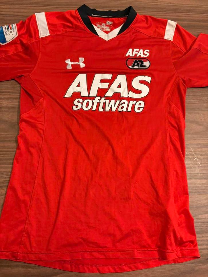 AZ Alkmaar – Matchworn Shirt Rens van Eijden (2015–2016), Verzamelen, Sportartikelen en Voetbal, Zo goed als nieuw, Shirt, AZ