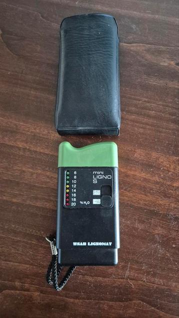 Vochtsensor mini Lignomat S – met hoesje beschikbaar voor biedingen