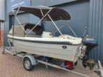 NIEUWSTAAT! 4 Family 495 Deluxe + Suzuki 9,9PK Suzuki, Watersport en Boten, Tot 10 pk, Ophalen of Verzenden, Zo goed als nieuw