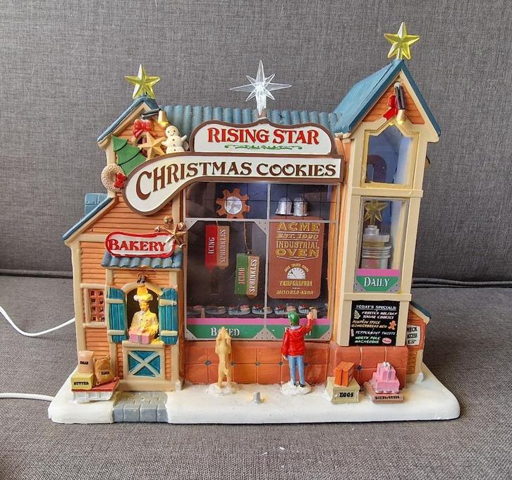 Lemax Rising Star Bakery 35557, Diversen, Kerst, Gebruikt, Ophalen of Verzenden