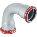 55 stuks GEBERIT MAPRESS BOCHT VERZINKT 35 MM, Ophalen, Pvc, Overige typen, Nieuw
