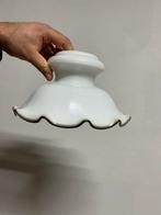 Hanglamp Glas Gegolfd, Huis en Inrichting, Lampen | Wandlampen, Ophalen, Zo goed als nieuw, Glas