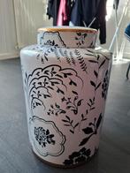 Riviera Maison Romance d'Amour Flower Gingerpot, Ophalen, Wit, Aardewerk of Porselein, Zo goed als nieuw