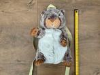 Nieuwe pluche super zachte bever of marmot knuffel schooltas, Ophalen, Nieuw, Rugtas