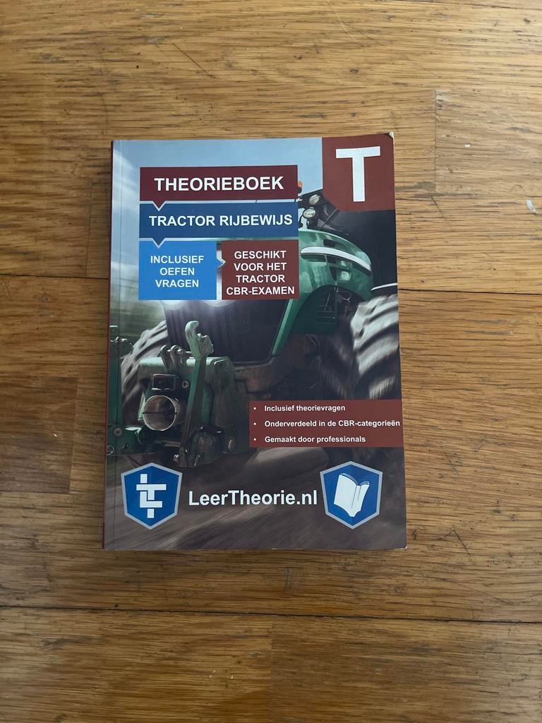 Theorieboek Trekker Rijbewijs T, Ophalen of Verzenden, Nieuw