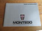 Instructieboek Austin Montego + Stationcar 1989, zeer mooi!, Ophalen of Verzenden