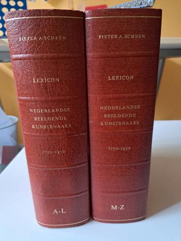 Pieter A. Scheen Lexicon Nederlandse Beeldende Kunstenaars beschikbaar voor biedingen