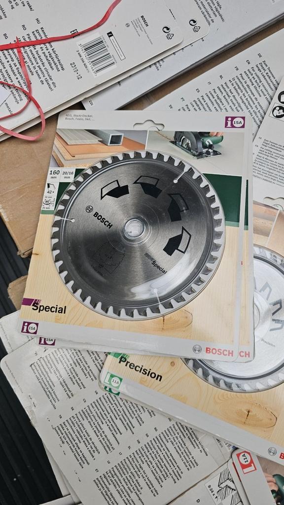 Bosch Cirkelzaagblad Special - Nieuw in verpakking, Doe-het-zelf en Verbouw, Gereedschap | Zaagmachines, Nieuw, Cirkelzaag, Minder dan 600 watt