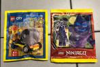 2 lego minifiguren City en Ninjago nieuw in verpakking, Nieuw, Complete set, Ophalen of Verzenden, Lego