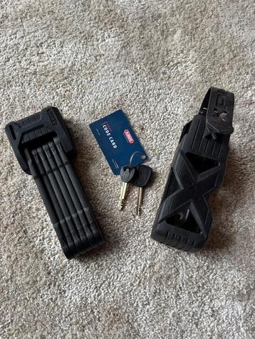 Te koop splinternieuw Abus Bordo X Plus fiets slot 85cm lang beschikbaar voor biedingen
