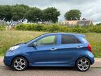 Kia Picanto 1.2 CVVT SportsLine 5-Drs ECC Leder/Stof Audio/C, Voorwielaandrijving, Euro 5, Gebruikt, Zwart