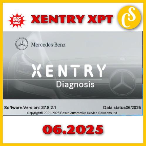XENTRY DIAGNOSE PASSTHRU 05.2025 VM VOLLEDIG, Auto diversen, Autogereedschap, Nieuw, Verzenden