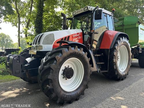 Steyr CVT 170 Eventueel met Kipper!, Zakelijke goederen, Agrarisch | Tractoren