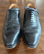 Zwarte brogues herenschoenen, maat 43 1/2, uitstekende cond., Kleding | Heren, Schoenen, Zwart, Ophalen of Verzenden, Magnanni