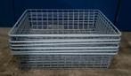 6 x Ikea metalen manden  lades, Ophalen, Gebruikt, 50 tot 100 cm, Minder dan 100 cm