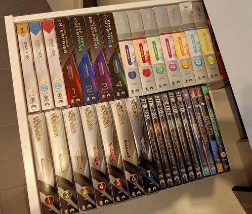 ZEER COMPLEET DVD Verzameling Star Trek 10x Film 4x Serie, Cd's en Dvd's, Dvd's | Science Fiction en Fantasy, Zo goed als nieuw
