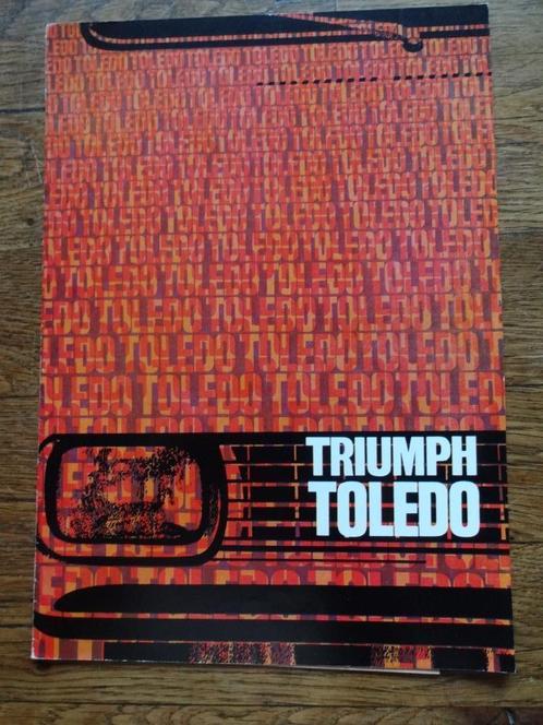 Triumph Toledo 1972, Boeken, Auto's | Folders en Tijdschriften, Nieuw, Overige merken, Ophalen of Verzenden