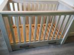 Kidsmill Sem Nautic Grijs | Bed 60 x 120 cm, Ophalen, Zo goed als nieuw, Lattenbodem, Minder dan 140 cm