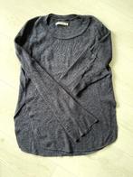 Pull & Bear trui donkerblauw - maat S, Ophalen, Blauw, Gedragen, Maat 36 (S)