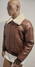 Vanguard / PME soepele schapen leren jas / jack (L) zgan, Kleding | Heren, Jassen | Winter, Maat 52/54 (L), Bruin, ., Ophalen of Verzenden