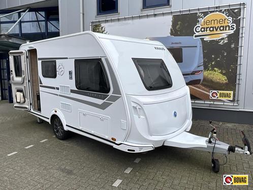 Knaus Sudwind 60 Years 420 QD UNICO VERONA-VLOERVERW., Caravans en Kamperen, Caravans, Bedrijf, tot en met 3, 1000 - 1250 kg, Treinzit