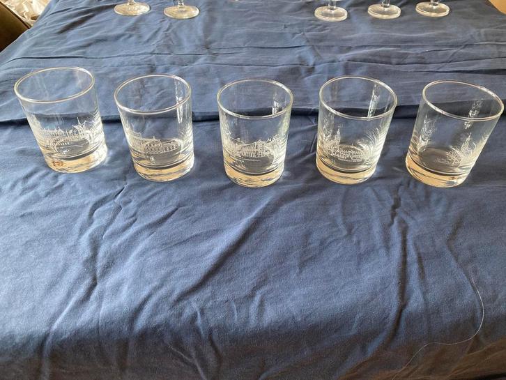 Glazen van Koninklijke Paleizen, Verzamelen, Glas en Borrelglaasjes, Zo goed als nieuw, Overige typen, Ophalen