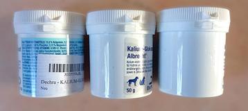 3x 50 gram Kalium-Gluconat van Dechra voor hond of kat beschikbaar voor biedingen
