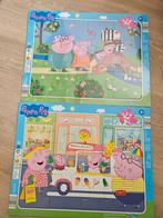 Peppa Pig Puzzels - 2 stuks, 1 nieuw!, Ophalen of Verzenden, 10 tot 50 stukjes, Zo goed als nieuw, 2 tot 4 jaar