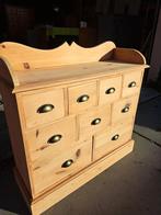 Ladekast grenen naturel 9 lades, Huis en Inrichting, RoDeKo Volendam, R.kooij65@gmail.com, Metaal, 5 laden of meer