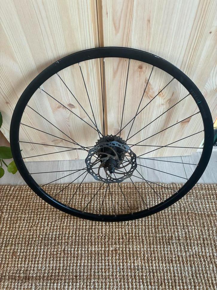 Triban RC120 Achterwiel 28 inch Tubeless Ready, Fietsen en Brommers, Fietsonderdelen, Gebruikt, Racefiets, Wiel, Ophalen of Verzenden