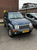 Jeep Cherokee 3.7 V6 AUT 2002 Blauw, Auto's, Jeep, Origineel Nederlands, Te koop, 5 stoelen, 2160 kg